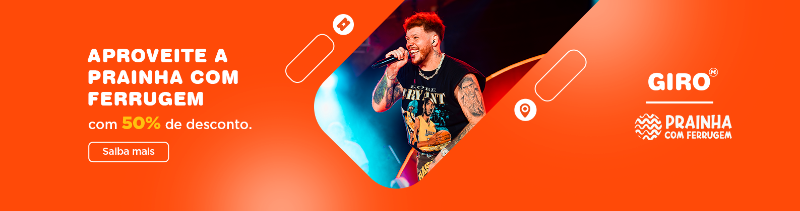 Aproveite a Prainha com Ferrugem